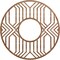 Ekena Millwork Empire Wood Fretwork Pierced Ceiling Medallion, Walnut, 32"OD x 11 3/4"ID x 3/8"T CMWP32X32X0375EPWA - alternate 1